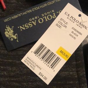 U.S. Polo Assn. NWT Boys 5/6 Fleece Jogger Pant